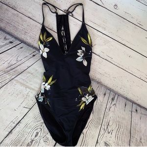 La Blanca Dirty Martini Laceback one piece